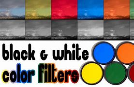 Image result for Black and White Filters Photography