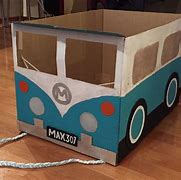 Image result for Make a Cardboard Box Car