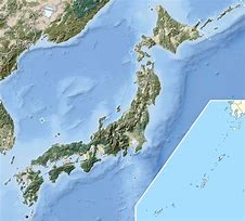 Image result for Japonia Phisical Map