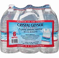 Image result for Crystal Geyser Spring Water