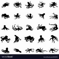 Image result for Octopus Silhouette Vector