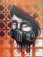 Image result for Graffiti Gas Mask