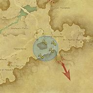 Image result for FFXIV Mining Map