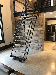 Image result for Retractable Loft Stairs
