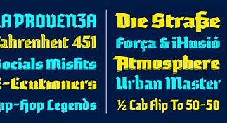 Image result for Biff Tannen Font Style
