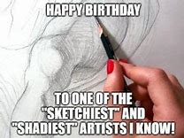 Image result for Happy Birthday Artist Meme
