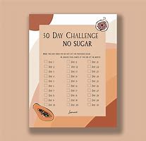Image result for No Sugar Calendar