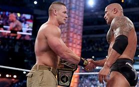 Image result for Dwayne Johnson vs John Cena