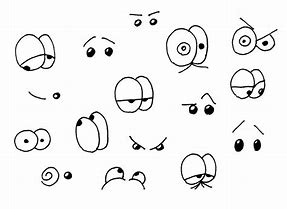 Image result for How to Draw Funny Cartoon Eyes