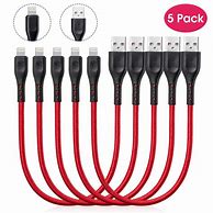 Image result for Red iPhone Charger Cord