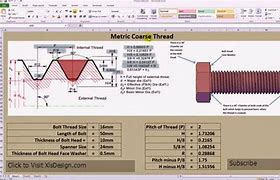 Image result for AutoCAD 3D Bolt Drawings