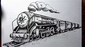 Image result for Trains to Draw
