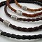 Image result for Mens Leather Necklace