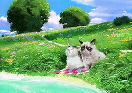 Image result for Cute Large Cats Memes