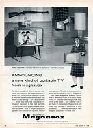 Image result for Magnavox Portable TV Vintage VCR