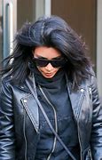 Image result for Kim Kardashian Black Hair Color