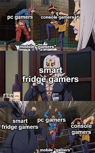 Image result for Samsung Fridge Gaming Meme