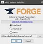 Image result for How to Download Forge for Minecraft