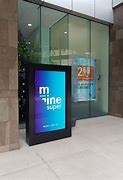 Image result for Round LCD Signage Digital