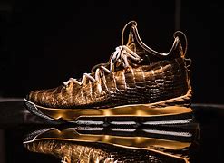 Image result for Gold Nike Basketball Shoes