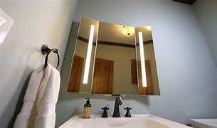 Image result for Tri-Fold Bathroom Wall Mirror