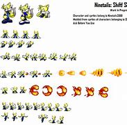 Image result for Fire Sonic Sprite Sheet