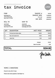 Image result for Tax Invoice Statement Template Free