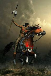 Image result for Native American Warrior Horse