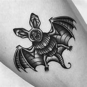 Image result for Cartoon Bat Tattoo