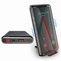 Image result for 10000mAh Power Bank Wireless Charger
