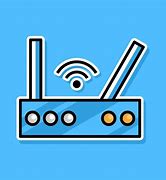 Image result for Wi-Fi Router Cartoon