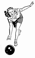 Image result for Ladies Bowling Clip Art