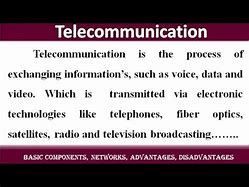 Image result for Essay On Telecommunication