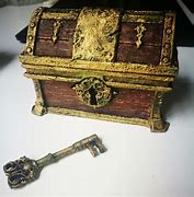 Image result for Sunken Treasure Chest Cardboard