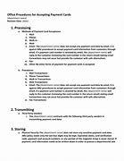 Image result for Free Office Procedure Template