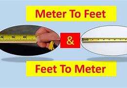 Image result for Three Meters in Feet