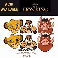 Image result for Lion King Cut Outs