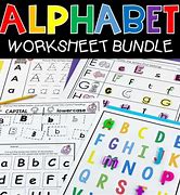 Image result for Alphabet Worksheets Bundle