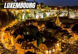 Image result for Luxembourg at Night Downtown