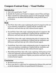 Image result for MLA Format Compare and Contrast Essay Example