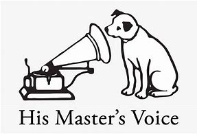 Image result for His Mastes Voice Record Logo