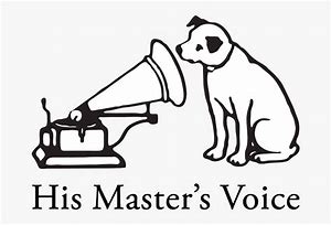 Image result for His Master S Voice Logo with Chrome Surrond