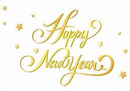 Image result for Transparent Gold Happy New Year