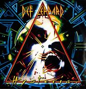 Image result for Def Leppard Hysteria Album Cover