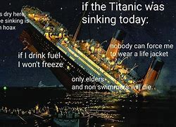 Image result for Titanic Meme Template Jack Sinking