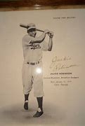 Image result for Jackie Robinson Autograph