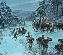 Image result for Civil War Winter Scenes Painting