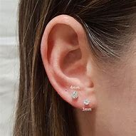 Image result for 3Mm Stud Earrings