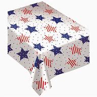 Image result for Patriotic Flannel Backed Vinyl Tablecloth