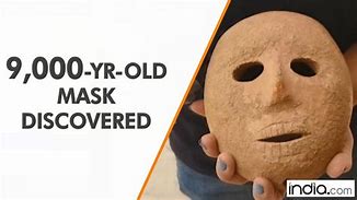 Image result for 9000 Year Old Mask From West Bank Jojo